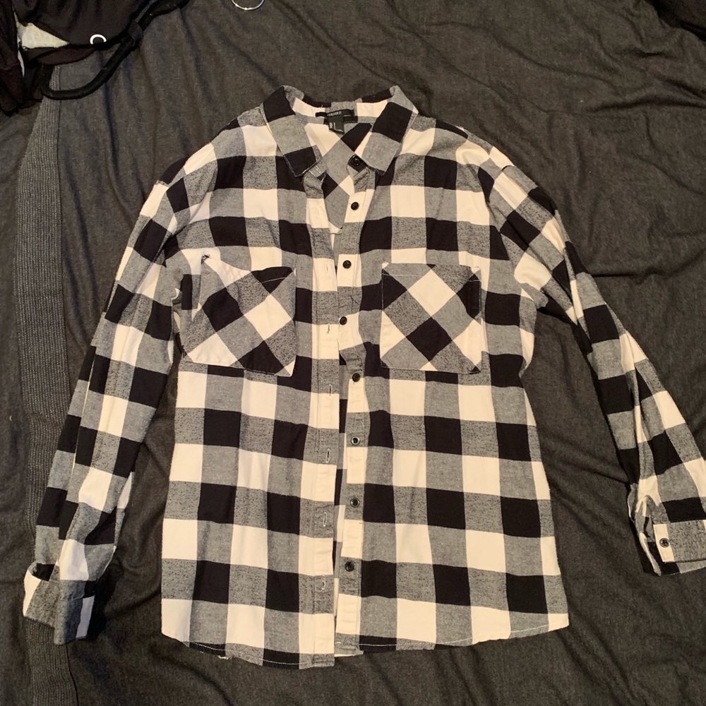 plaid shirt